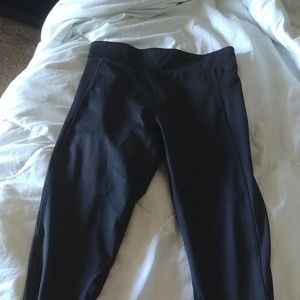 High waisted solid spin pant